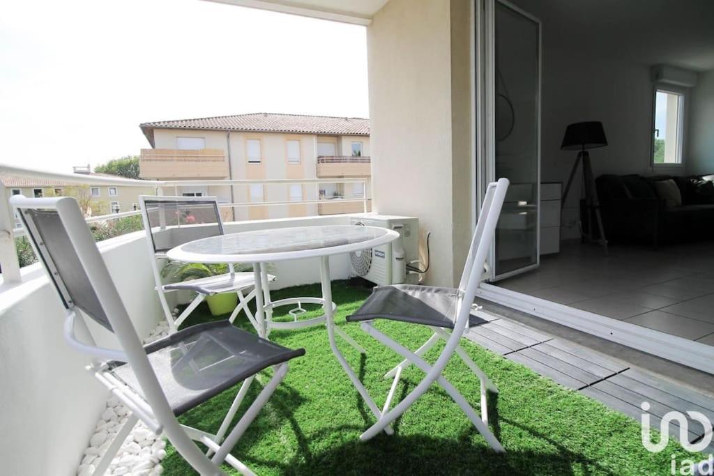 *Le Carpe Diem, Appartement 2 Chambres, Piscine, 2 Parking, Clim* Montpellier Bagian luar foto