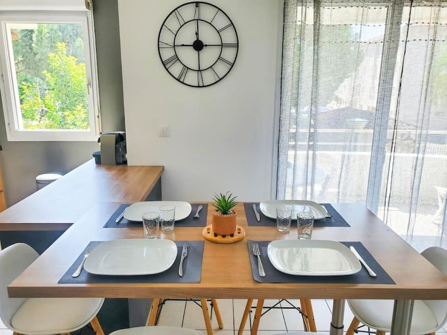 *Le Carpe Diem, Appartement 2 Chambres, Piscine, 2 Parking, Clim* Montpellier Bagian luar foto