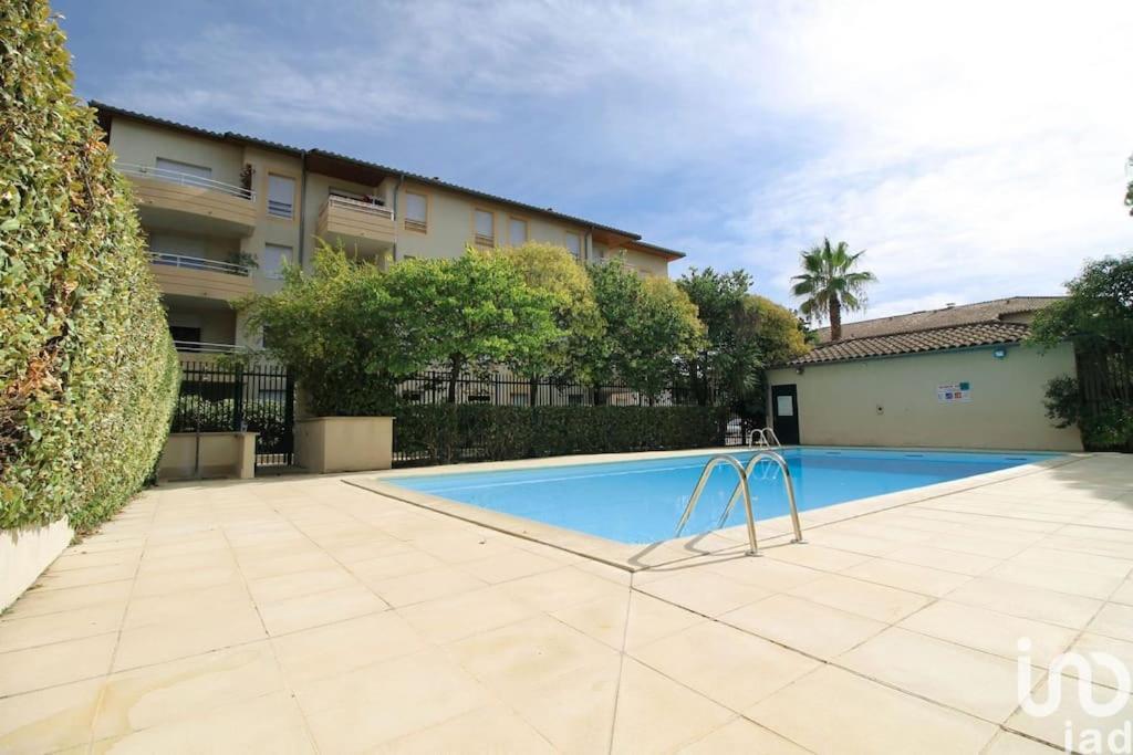 *Le Carpe Diem, Appartement 2 Chambres, Piscine, 2 Parking, Clim* Montpellier Bagian luar foto